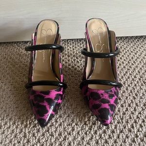 NEVER WORN brand new Jessica Simpson heels. Comes with the box.